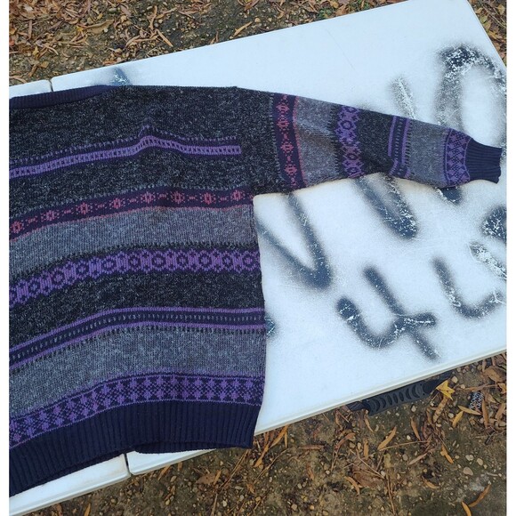 Vtg Zeppelin Button up Cardigan Sweater - Picture 7 of 9